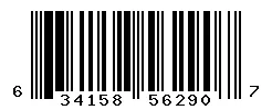 634158562907 barcode