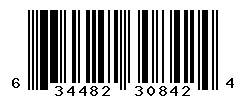 UPC barcode number 634482308424