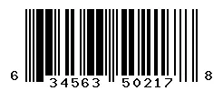 634563502178 barcode