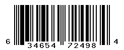 634654724984 barcode