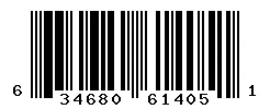 UPC barcode 634680614051