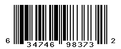 UPC barcode 634746983732