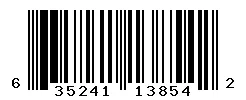635241138542 barcode