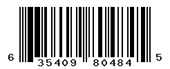 upc 635409804845 barcode image