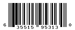 upc 635515953130 barcode image