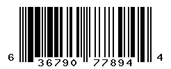UPC barcode number 636790778944