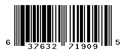 upc 637632719095 barcode image