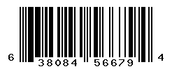 UPC barcode number 638084566794