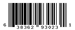 upc 638362930231 barcode image