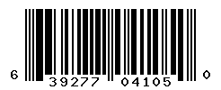 UPC barcode number 639277041050