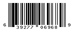 UPC barcode number 639277069689