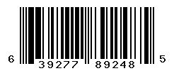 UPC 639277892485 barcode image