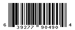 UPC barcode 639277904904