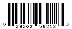UPC barcode 639302562123