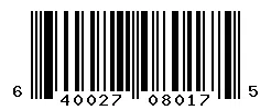 640027080175 barcode