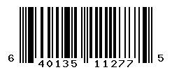UPC barcode number 640135112775