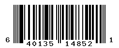 upc 640135148521 barcode image