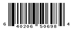 UPC barcode 640206506984