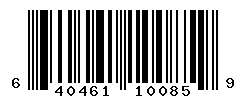 UPC barcode number 640461100859
