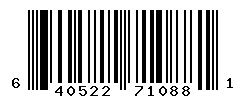 upc 640522710881 barcode image