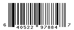 UPC barcode number 640522978847