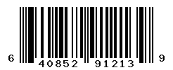 upc 640852912139 barcode image