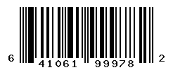 UPC barcode number 641061999782