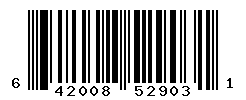 UPC barcode number 642008529031