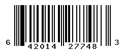 642014277483 barcode