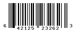 642125232623 barcode