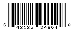 UPC barcode number 642125246040