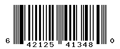 UPC barcode number 642125413480