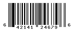 UPC barcode 642141246796