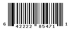 UPC barcode number 642222854711