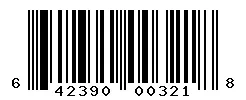 UPC barcode 642390003218