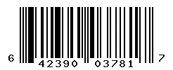 UPC barcode 642390037817
