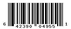 UPC barcode 642390049551
