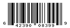 UPC barcode number 642390083999