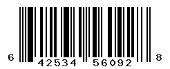 UPC barcode number 642534560928