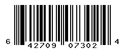 UPC barcode 642709073024