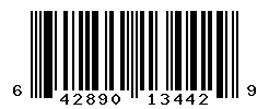 UPC barcode number 642890134429