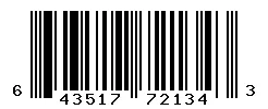 UPC barcode 643517721343