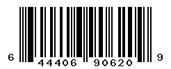 UPC barcode number 644406906209