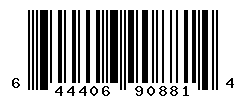 UPC barcode number 644406908814