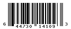 UPC barcode number 644730141093