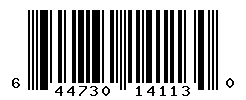 UPC barcode number 644730141130