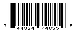 UPC barcode number 644824748559