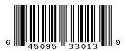 UPC barcode number 645095330139