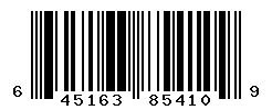 UPC barcode number 645163854109