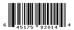 UPC barcode number 645175920144